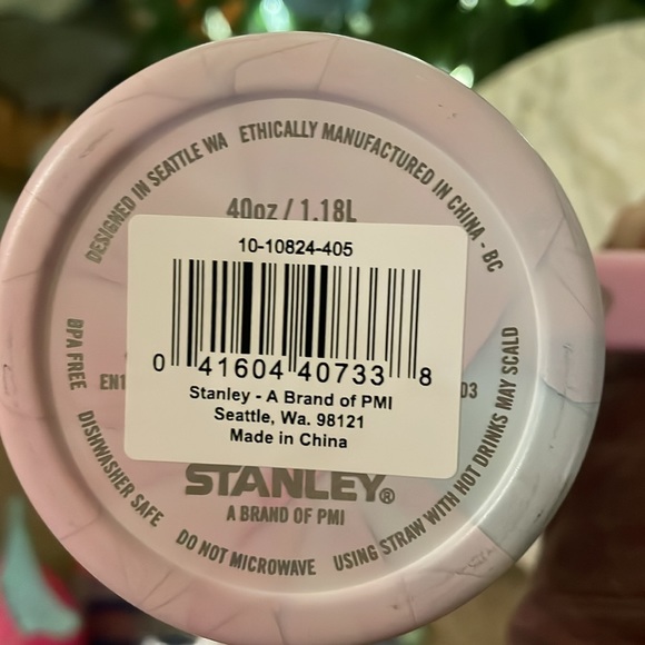 Stanley Quencher Watercolor H2.0 FlowState Tumbler 40oz, Tulle & Dusk bundle - Picture 9 of 10